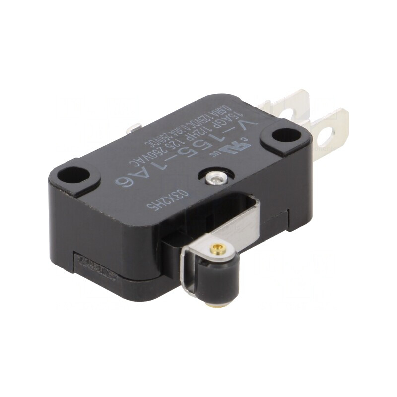 Microîntrerupător cu Manetă și Rulou 15A 250V | Electronic-mag.ro | Componente Electronice