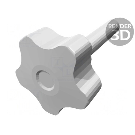 Buton de Reglare 40mm M10 50mm 27mm | Electronic-mag.ro | Componente Electronice
