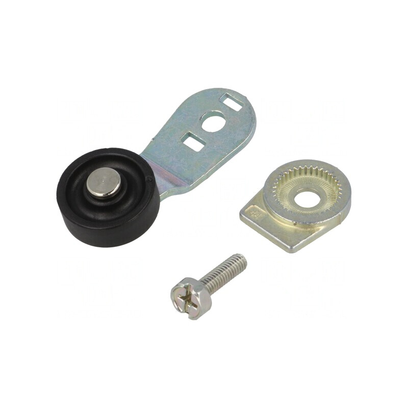 Cap Propulsie Manetă 40mm cu Rolă Plastic 20mm | Electronic-mag.ro | Componente Electronice