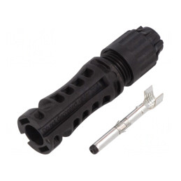 Conector solar drept MC4 Evo 2 10mm2 crimpat | Electronic-mag.ro | Componente Electronice