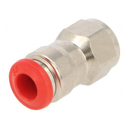 Racord push-in simplu alamă nichelată 1/8" | Electronic-mag.ro | Componente Electronice