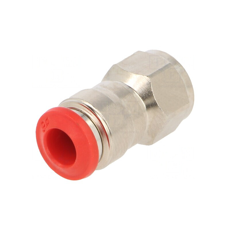 Racord push-in simplu alamă nichelată 1/8" | Electronic-mag.ro | Componente Electronice