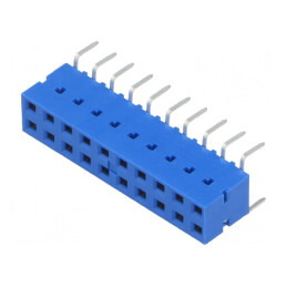 Soclu PCB Mamă Dubox 2,54mm 20 PIN Aurit Drept | Electronic-mag.ro | Componente Electronice