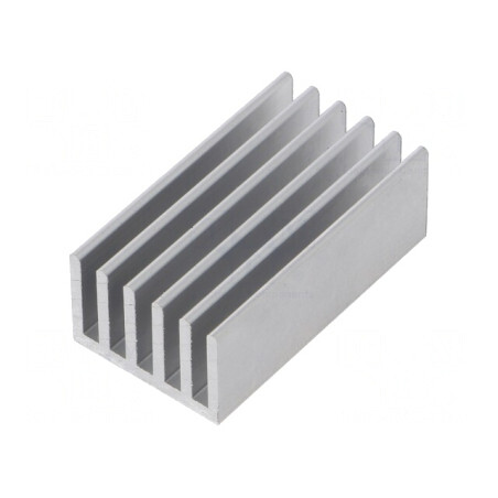Radiator Aluminiu Extrudat cu Aripioare 37,5mm x 21mm | Electronic-mag.ro | Componente Electronice