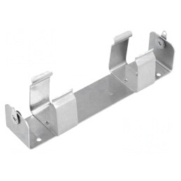Suport Aluminiu pentru Înșurubare cu 2 Baterii R20 | Electronic-mag.ro | Componente Electronice