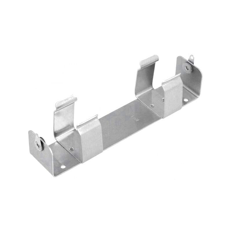 Suport Aluminiu pentru Înșurubare cu 2 Baterii R20 | Electronic-mag.ro | Componente Electronice
