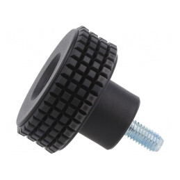Buton de Reglare Negru Ø31mm M5 10mm H24mm | Electronic-mag.ro | Componente Electronice