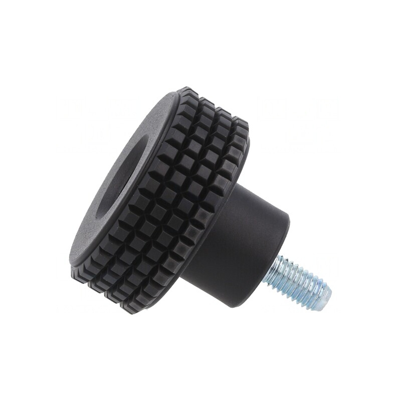 Buton de Reglare Negru Ø31mm M5 10mm H24mm | Electronic-mag.ro | Componente Electronice