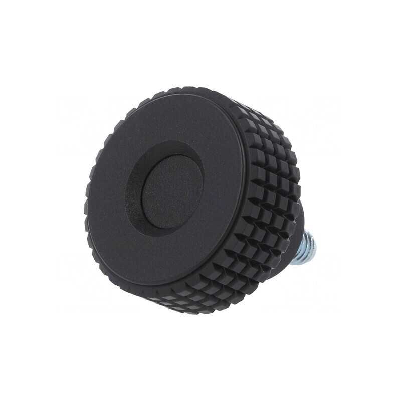 Buton Reglare Negru Ø31mm M6 10mm H24mm | Electronic-mag.ro | Componente Electronice Buton Reglare Negru Ø31mm M6 10mm H24mm | Electronic-mag.ro | Componente Electronice