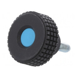 Buton de Reglare Ø31mm Filet M6 16mm H24mm | Electronic-mag.ro | Componente Electronice