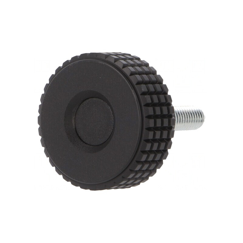 Buton Reglare 31mm M6 Negru | Electronic-mag.ro | Componente Electronice