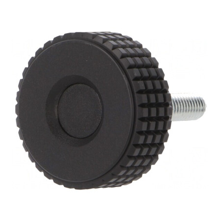 Buton Reglare 31mm M6 Negru | Electronic-mag.ro | Componente Electronice