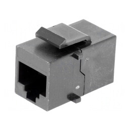 Adaptor RJ45 Cat 5 8P8C Dual Socket | Electronic-mag.ro | Componente Electronice