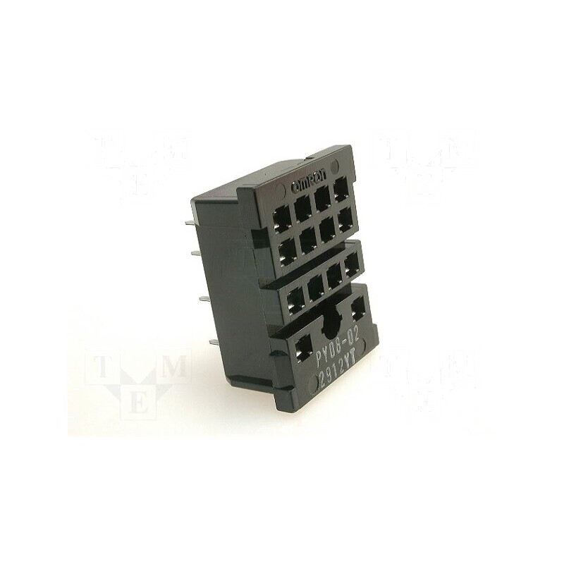 Stativ PCB 8 PIN 10A 250VAC 12mm 22mm H3YN-2 | Electronic-mag.ro | Componente Electronice
