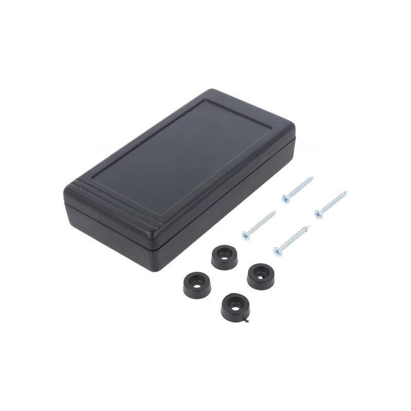 Carcasă Universală Neagră ABS 68x129x28mm | Electronic-mag.ro | Componente Electronice