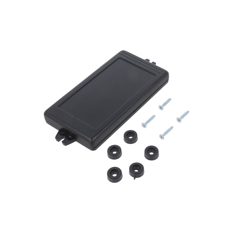 Carcasă Universală ABS Neagră 67.5x129x14.7mm | Electronic-mag.ro | Componente Electronice