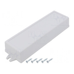 Carcasă Universală cu Lame de Fixare 49x154x27mm | Electronic-mag.ro | Componente Electronice