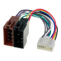 Conector ISO Sanyo 16 PIN | Electronic-mag.ro | Componente Electronice