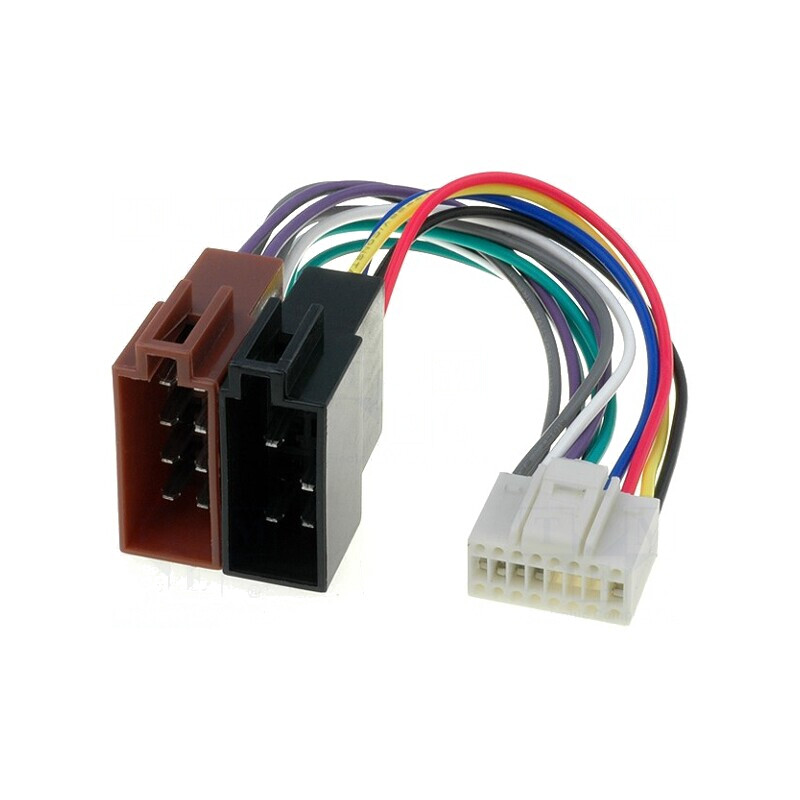 Conector ISO Sanyo 16 PIN | Electronic-mag.ro | Componente Electronice Conector ISO Sanyo 16 PIN | Electronic-mag.ro | Componente Electronice