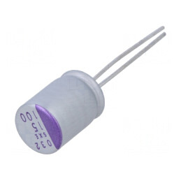 Condensator Polimeric 15uF 100V THT
