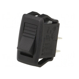 Rocker Switch ON-OFF 10A 24VDC Negru | Electronic-mag.ro | Componente Electronice