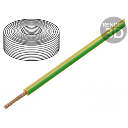 Cablu Electric H07Z-K 4mm2 LSZH Galben-Verde | Electronic-mag.ro | Componente Electronice