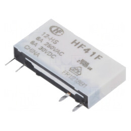 Releu Electromagnetic SPST-NO 12VDC 6A 250VAC | Electronic-mag.ro | Componente Electronice