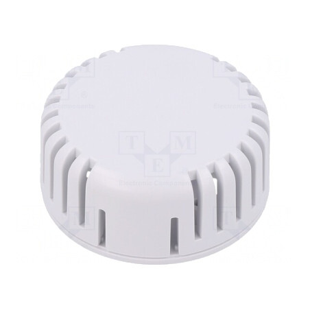 Carcasă pentru Alarmă ABS Albă Ventilată 20,3mm | Electronic-mag.ro | Componente Electronice
