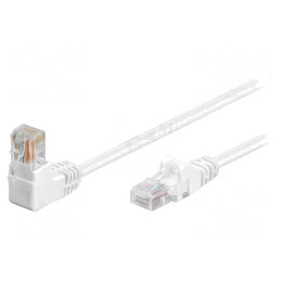 Cablu Patch UTP Cat5e Alb 5m | Electronic-mag.ro | Componente Electronice