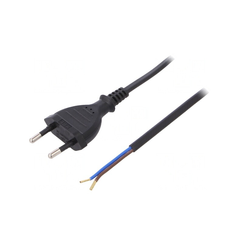Cablu Alimentare 2x0,75mm2 PVC 1m Negru 2,5A | Electronic-mag.ro | Componente Electronice Cablu Alimentare 2x0,75mm2 PVC 1m Negru 2,5A | Electronic-mag.ro | Componente Electronice