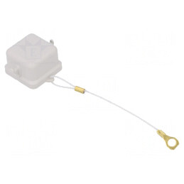 Capac protecție plastic 21x21mm | Electronic-mag.ro | Componente Electronice