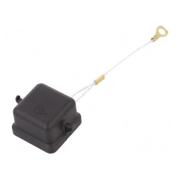 Capac protecție plastic 21x21mm | Electronic-mag.ro | Componente Electronice