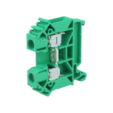 Conector Îmbinare Șine 0,5-10mm2 Verde TS35 | Electronic-mag.ro | Componente Electronice