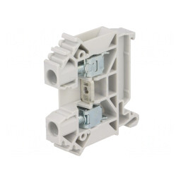 Conector Îmbinare Șine 0,5-10mm² 2 Borne Gri 8mm | Electronic-mag.ro | Componente Electronice