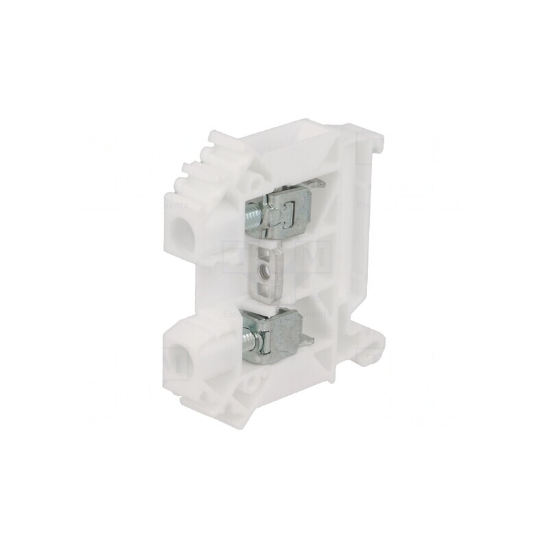 Conector de Îmbinare Șine Alb 8mm 2 Borne | Electronic-mag.ro | Componente Electronice