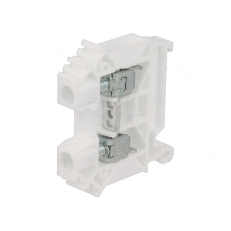 Conector de Îmbinare Șine Alb 8mm 2 Borne | Electronic-mag.ro | Componente Electronice