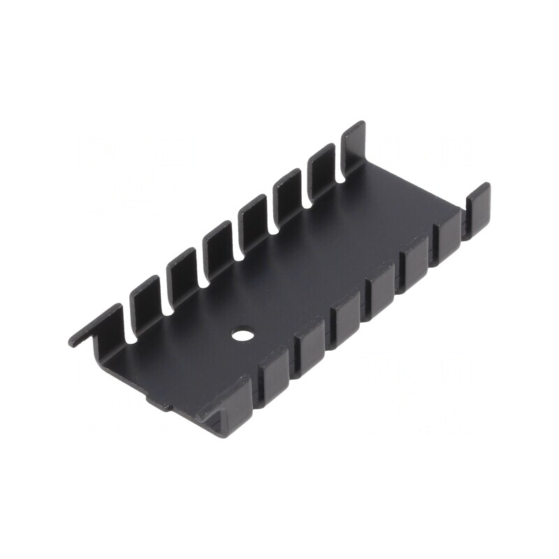 Radiator Extrudat TO220 Negru 60x25x8.5mm | Electronic-mag.ro | Componente Electronice