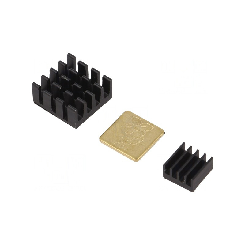 Radiator aluminiu negru pentru Arduino și Raspberry Pi | Electronic-mag.ro | Componente Electronice Radiator aluminiu negru pentru Arduino și Raspberry Pi | Electronic-mag.ro | Componente Electronice