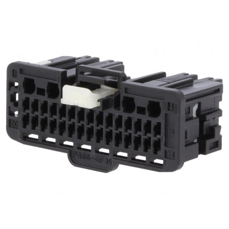Conector Auto Mini50 Mamă 34-PIN Negru | Electronic-mag.ro | Componente Electronice