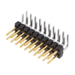 Şir Pini 20-Pin în Unghi 90° C-Grid III Tată | Electronic-mag.ro | Componente Electronice