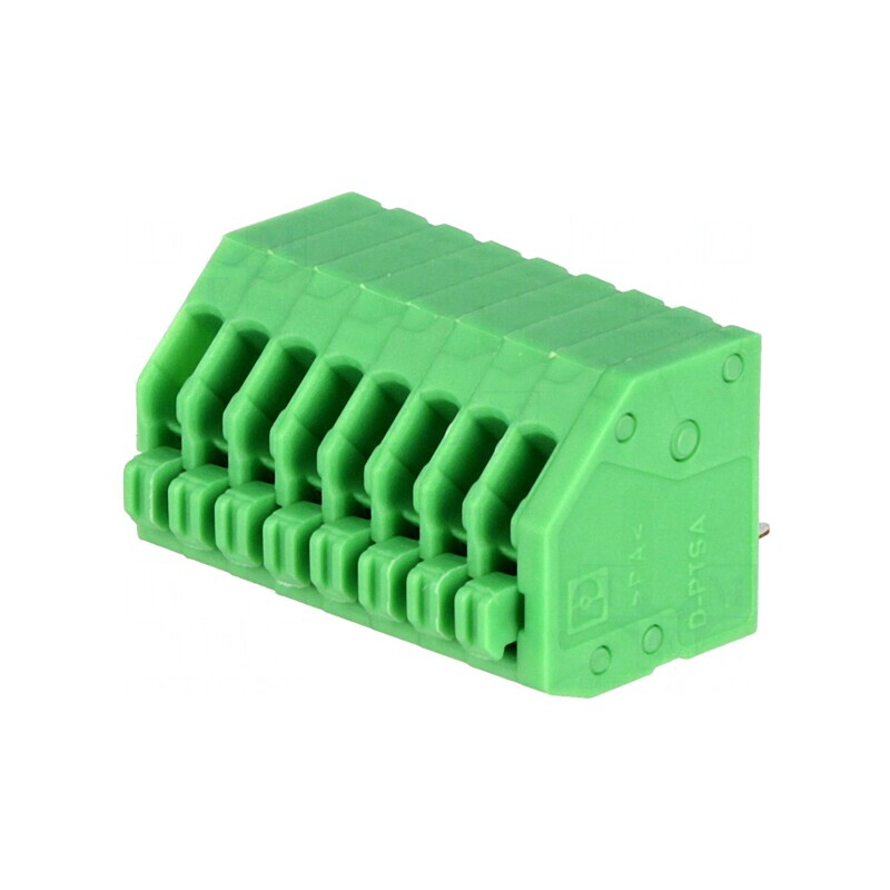 Regletă de Conexiuni PCB 45° 2,5mm 8 Piste 2A | Electronic-mag.ro | Componente Electronice Regletă de Conexiuni PCB 45° 2,5mm 8 Piste 2A | Electronic-mag.ro | Componente Electronice