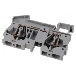 Conector de Îmbinare Şine 0,2-6mm² 2 Borne Gri 8,2mm | Electronic-mag.ro | Componente Electronice