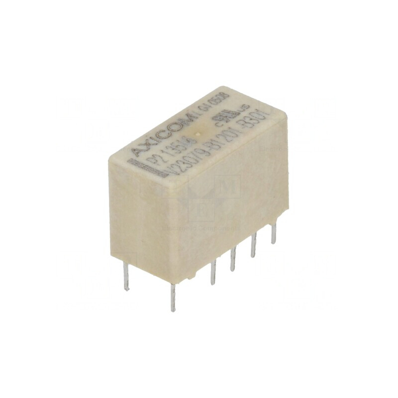 Releu Electromagnetic DPDT 5VDC 2A 0.5A/125VAC THT | Electronic-mag.ro | Componente Electronice