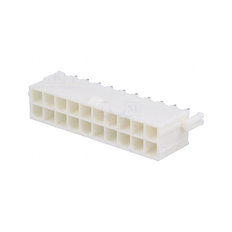 Conector Mini-Fit Jr 4,2mm 20 PIN THT Drept 9A | Electronic-mag.ro | Componente Electronice Conector Mini-Fit Jr 4,2mm 20 PIN THT Drept 9A | Electronic-mag.ro | Componente Electronice