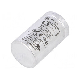 Condensator Motor 6,3uF 425VAC ±5% | Electronic-mag.ro | Componente Electronice