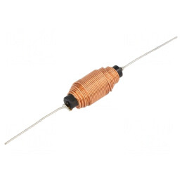 Inductor THT 100uH 2A 216mΩ Ø9,65x31,75mm ±20%