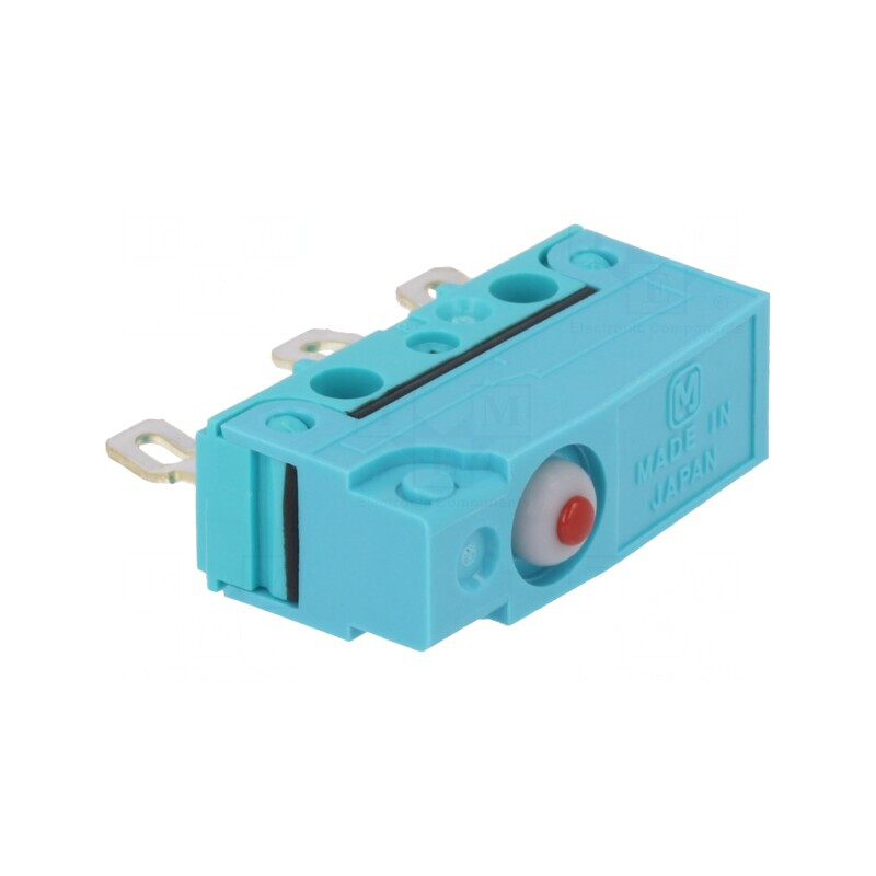 Microîntrerupător SPDT Snap Action 0,1A 250VAC/30VDC | Electronic-mag.ro | Componente Electronice