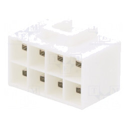Soclu cablu-placă 8 pini cositorit pentru PCB | Electronic-mag.ro | Componente Electronice