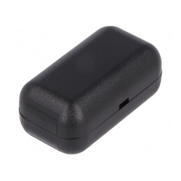 Carcasă universală neagră ABS 31x56x24mm | Electronic-mag.ro | Componente Electronice
