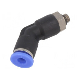 Racord push-in 45° M5 BLUELINE | Electronic-mag.ro | Componente Electronice
